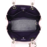 Christian Dior Pink Bullcalf Small Diorissimo Tote Handbags Christian Dior