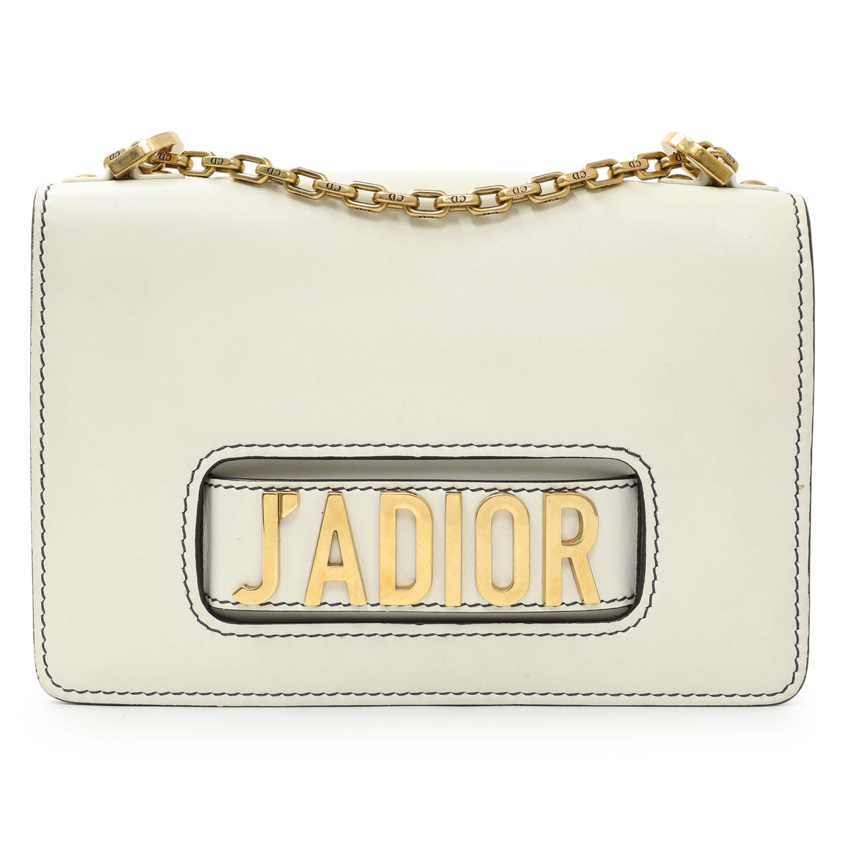 -6 items Tue Aug 25 ⬆️- Christian Dior White Calfskin J'Adior Chain Flap Bag Handbags Christian Dior