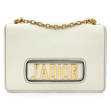 -6 items Tue Aug 25 ⬆️- Christian Dior White Calfskin J'Adior Chain Flap Bag Handbags Christian Dior