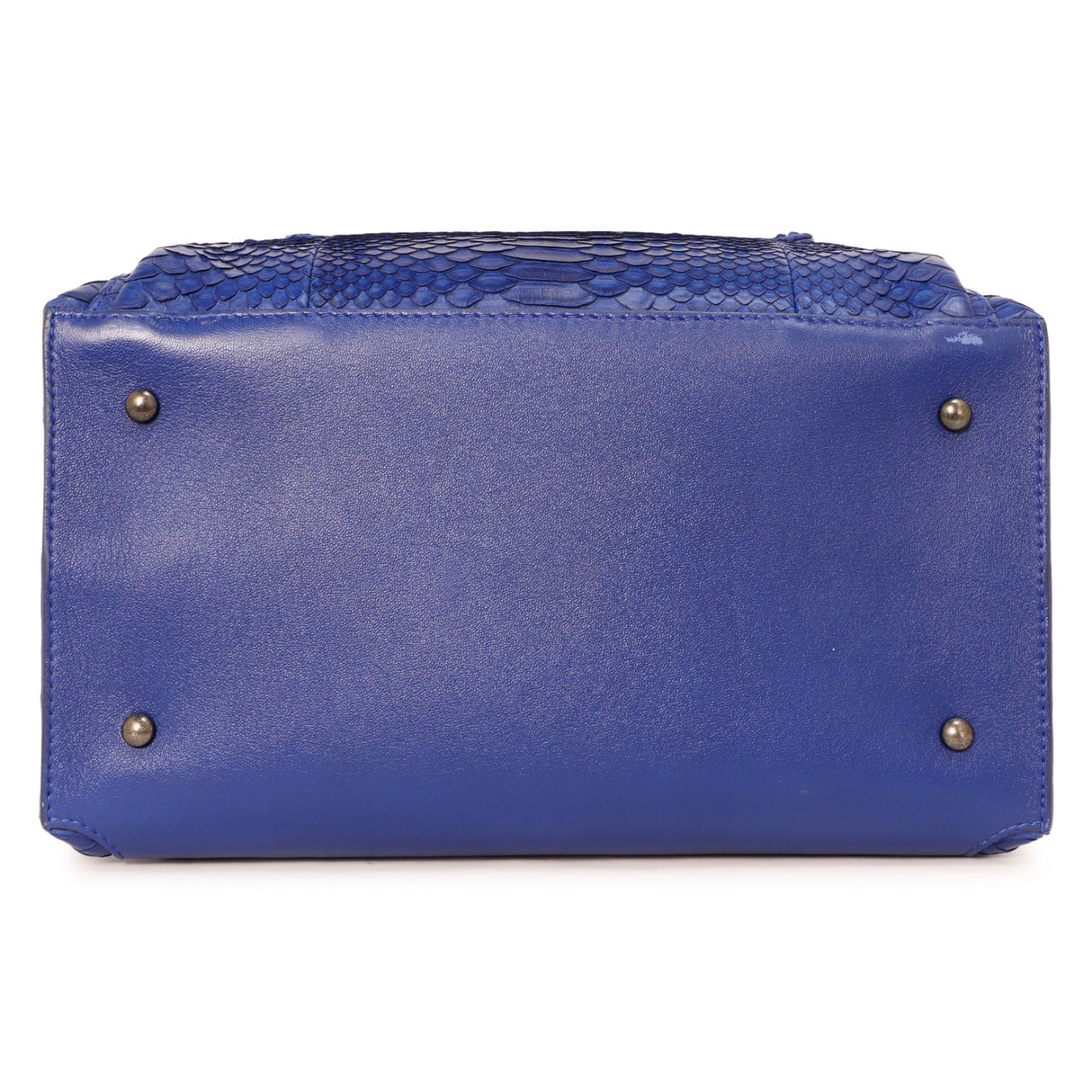 Chanel Blue Python Urban Luxury Drawstring Backpack