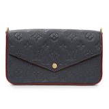 Louis Vuitton Marine Rouge Empreinte Felicie Pochette Handbags Louis Vuitton