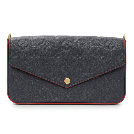 Louis Vuitton Marine Rouge Empreinte Felicie Pochette Handbags Louis Vuitton