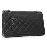 Chanel Black Quilted Caviar Reissue 2.55 Reissue 227 Flap
