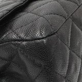 Chanel Black Quilted Caviar Reissue 2.55 Reissue 227 Flap