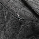 Chanel Black Quilted Caviar Reissue 2.55 Reissue 227 Flap
