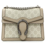 Gucci Oatmeal GG Supreme Monogram Mini Dionysus Shoulder Bag Handbags Gucci