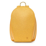 Louis Vuitton Yellow Epi Mabillon Backpack Handbags Louis Vuitton