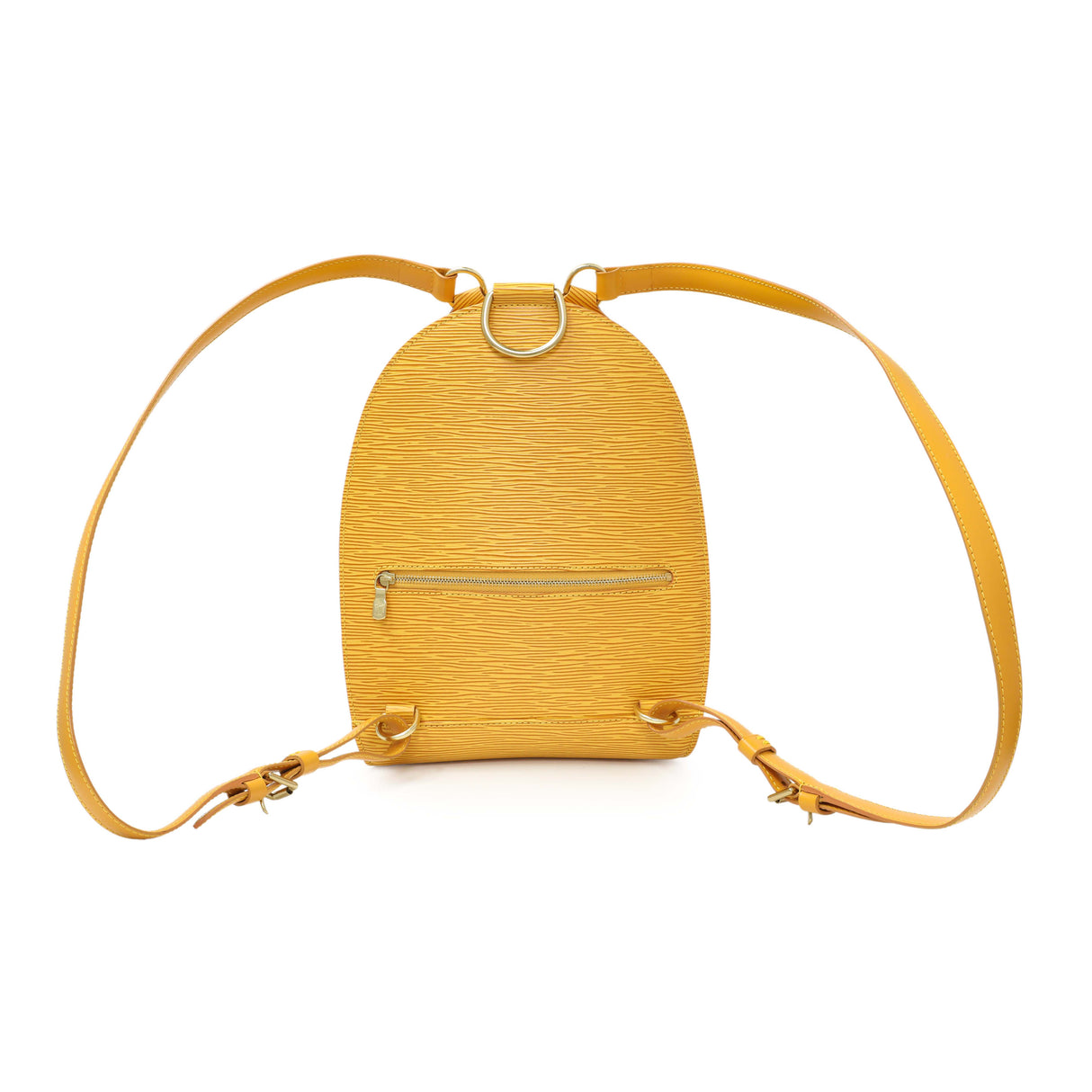 Louis Vuitton Yellow Epi Mabillon Backpack Handbags Louis Vuitton
