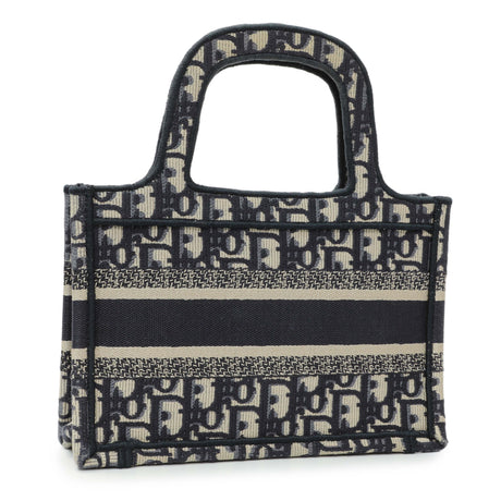 Christian Dior Blue Oblique Mini Book Tote Handbags Christian Dior