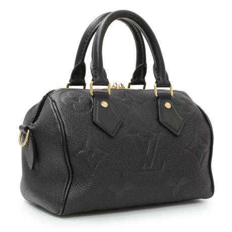 Louis Vuitton Black Empreinte Monogram Giant Speedy Bandouliere 20 Handbags Louis Vuitton