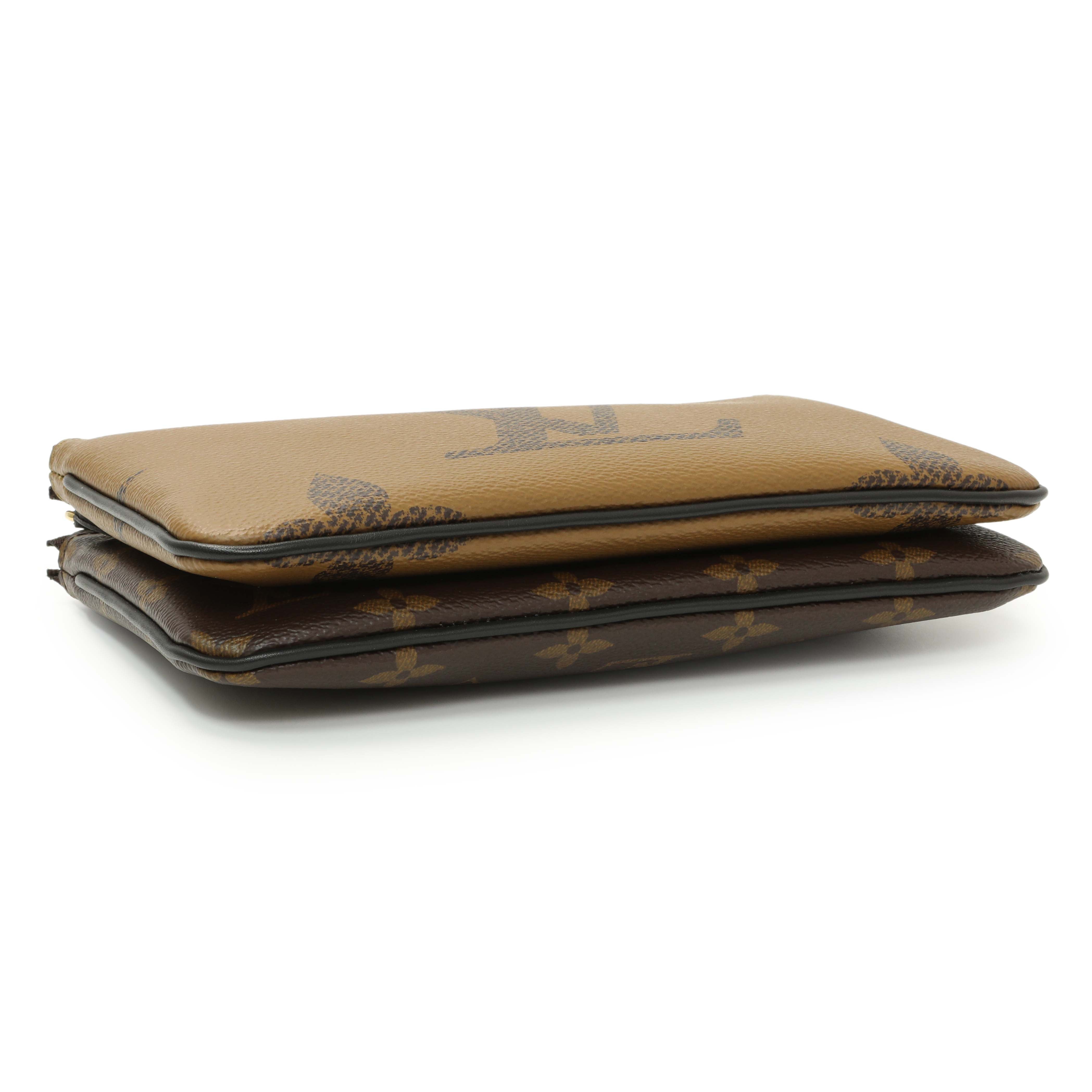 Louis Vuitton Reverse Monogram Giant Double Zip Pochette – Modaselle