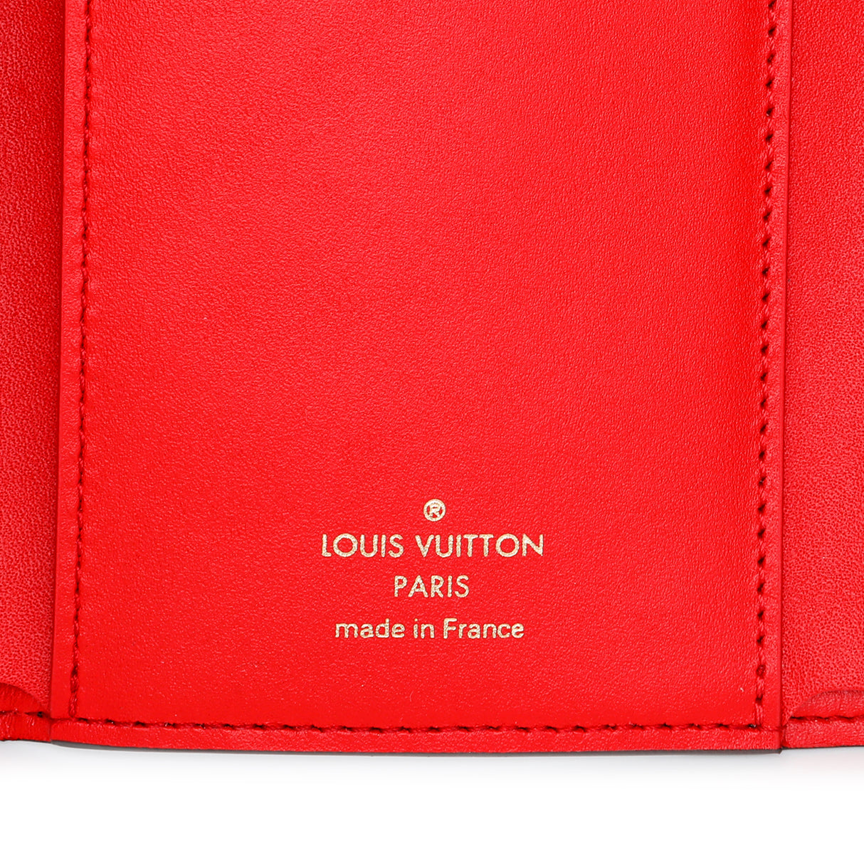 Louis Vuitton Monogram Coquelicot Flower Lock Compact Wallet Accessories Louis Vuitton