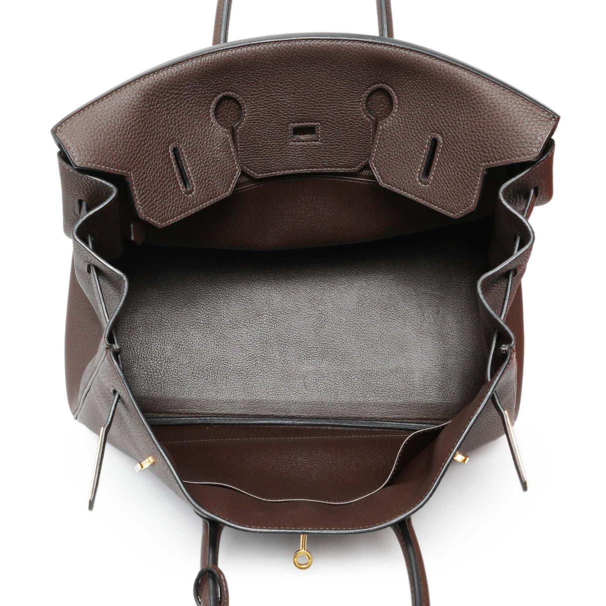 Hermes Cacao Togo Birkin 35 GHW Handbags Hermes