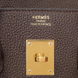 Hermes Cacao Togo Birkin 35 GHW Handbags Hermes