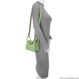 Hermes Vert Criquet Swift Mini Lindy 20