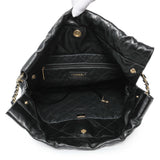 Chanel Black Quilted Shiny Calfskin Small Chanel 22 Handbags Chanel