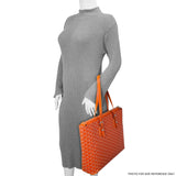 Goyard Orange Goyardine Sac Marie Galante GM