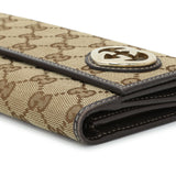 Gucci Monogram Lovely Heart Continental Wallet Accessories Gucci