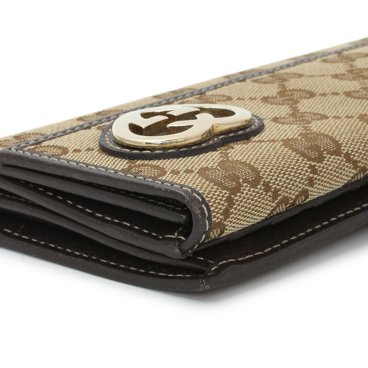 Gucci Monogram Lovely Heart Continental Wallet Accessories Gucci