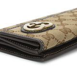 Gucci Monogram Lovely Heart Continental Wallet Accessories Gucci