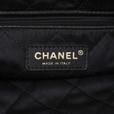 Chanel Black Quilted Shiny Calfskin Small Chanel 22 Handbags Chanel