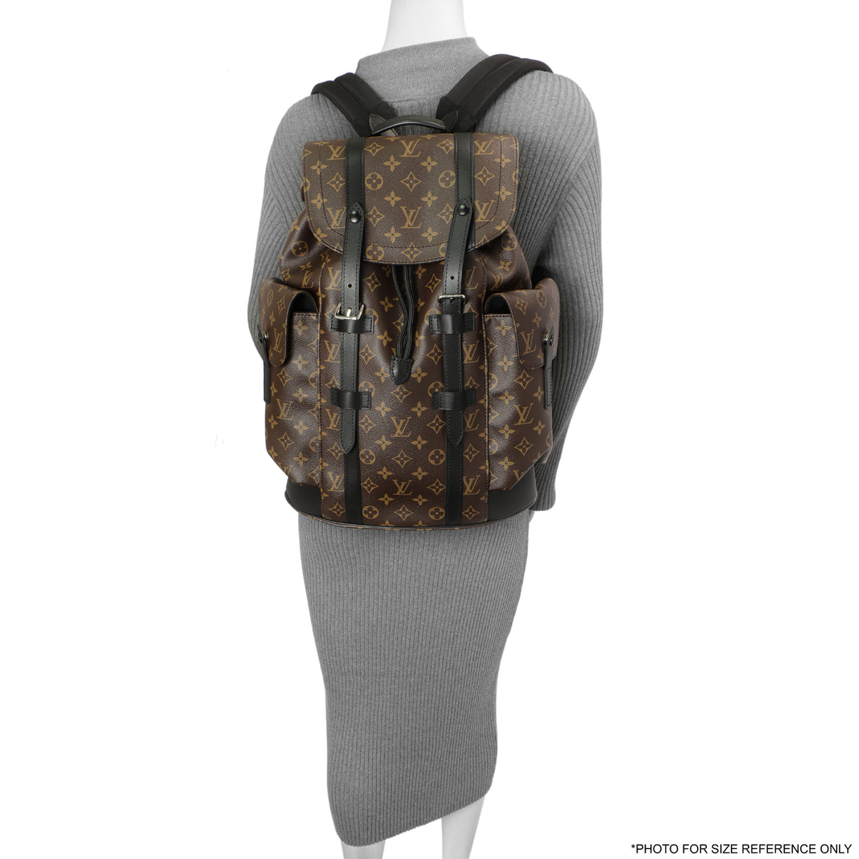 Louis Vuitton Monogram Macassar Christopher MM Backpack