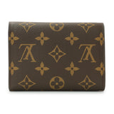 Louis Vuitton Monogram Coquelicot Flower Lock Compact Wallet Accessories Louis Vuitton