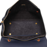 Celine Navy Brown Smooth Calfskin Small Belt Bag