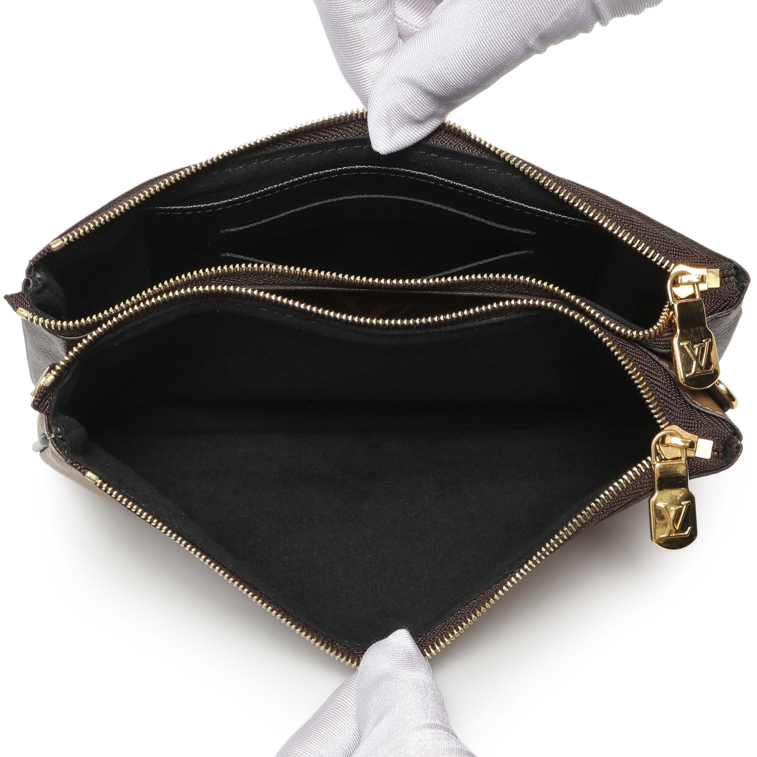 Louis Vuitton Reverse Monogram Giant Double Zip Pochette – Modaselle