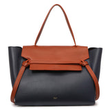 Celine Navy Brown Smooth Calfskin Small Belt Bag