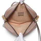 Gucci Porcelain Rose Calfskin Matelasse Small GG Marmont Chain Shoulder Bag Handbags Gucci