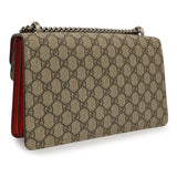 Gucci Red GG Supreme Monogram Small Dionysus Shoulder Bag