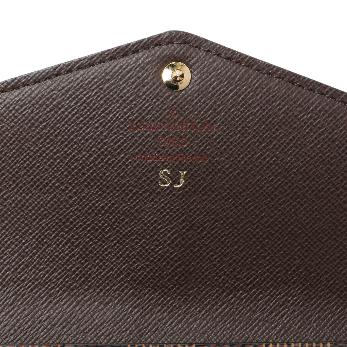 Louis Vuitton Damier Ebene Sarah Wallet Accessories Louis Vuitton