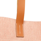 Hermes Canvas Calfskin Etriviere Shopping Tote