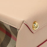 Burberry Beige Red Derby Calfskin Snakeskin House Check Small Camberley Handbags Burberry