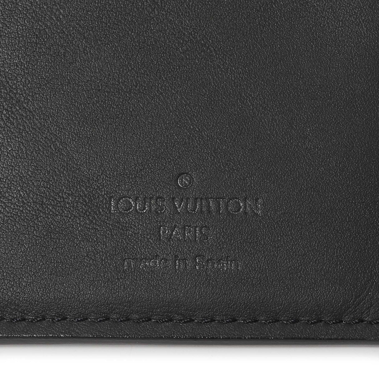 Louis Vuitton Black Monogram Shadow Brazza Wallet