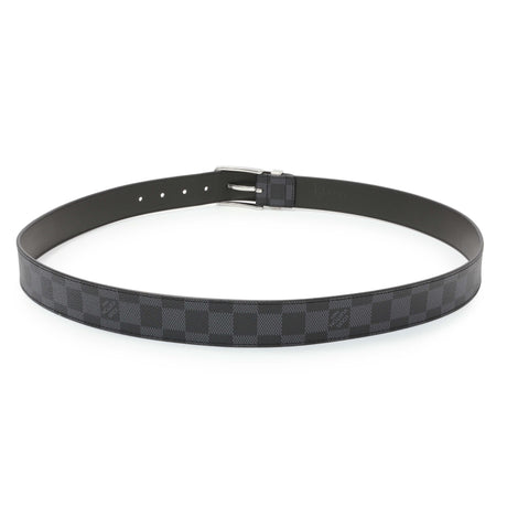 Louis Vuitton Damier Graphite Pont Neuf 35mm Belt Accessories Louis Vuitton