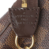 Louis Vuitton Damier Ebene Eva Clutch Handbags Louis Vuitton