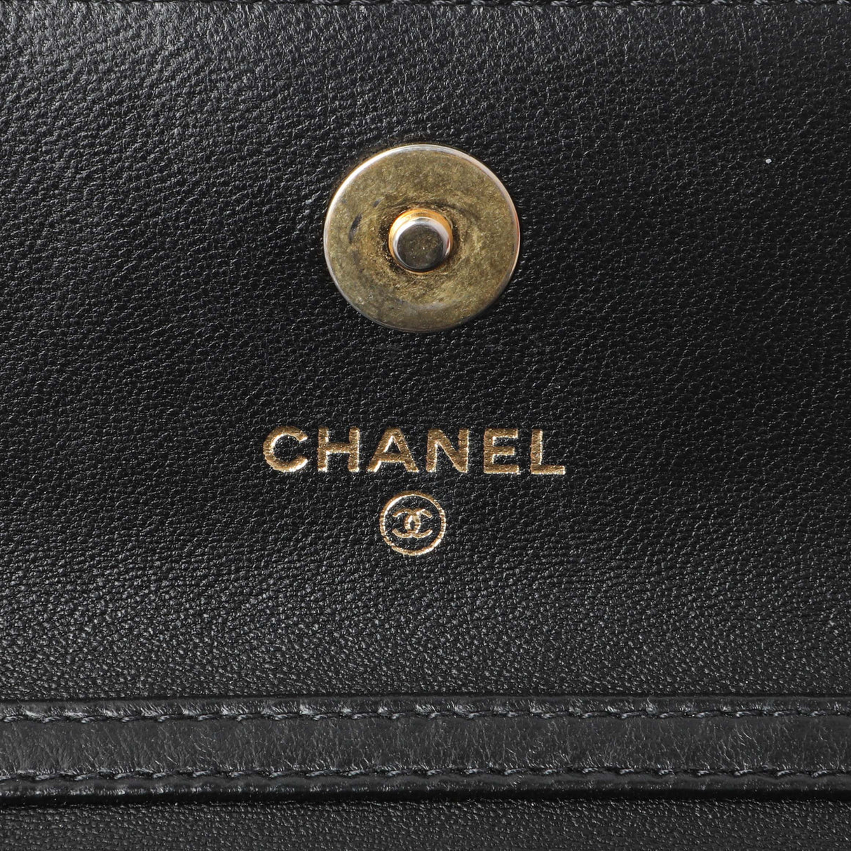 Chanel Black Quilted Lambskin Pearl Crush Clutch With Chain Handbags Chanel