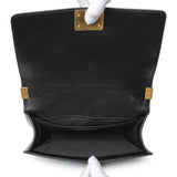 Chanel Black Quilted Lambskin Medium Boy Flap Handbags Chanel