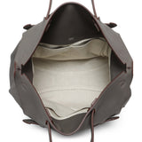 Hermes Grey Evergrain Sac Oxer w/ Strap Handbags Hermes