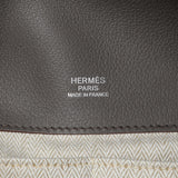 Hermes Grey Evergrain Sac Oxer w/ Strap Handbags Hermes