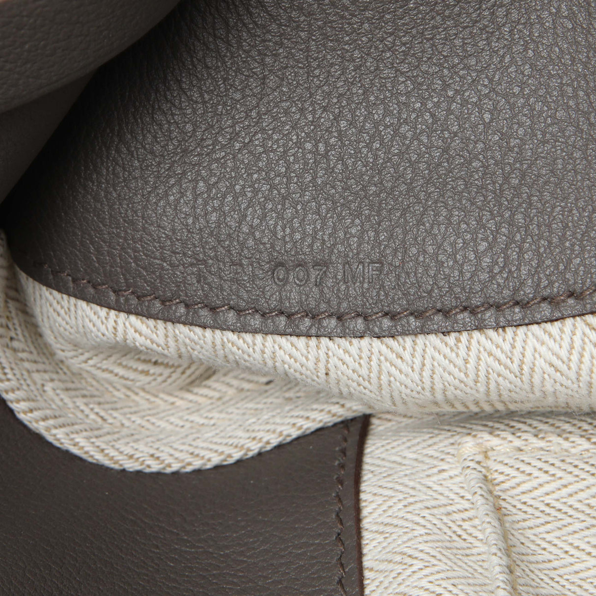 Hermes Grey Evergrain Sac Oxer w/ Strap Handbags Hermes