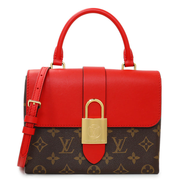 Louis Vuitton Monogram Coquelicot Locky BB Handbags Louis Vuitton