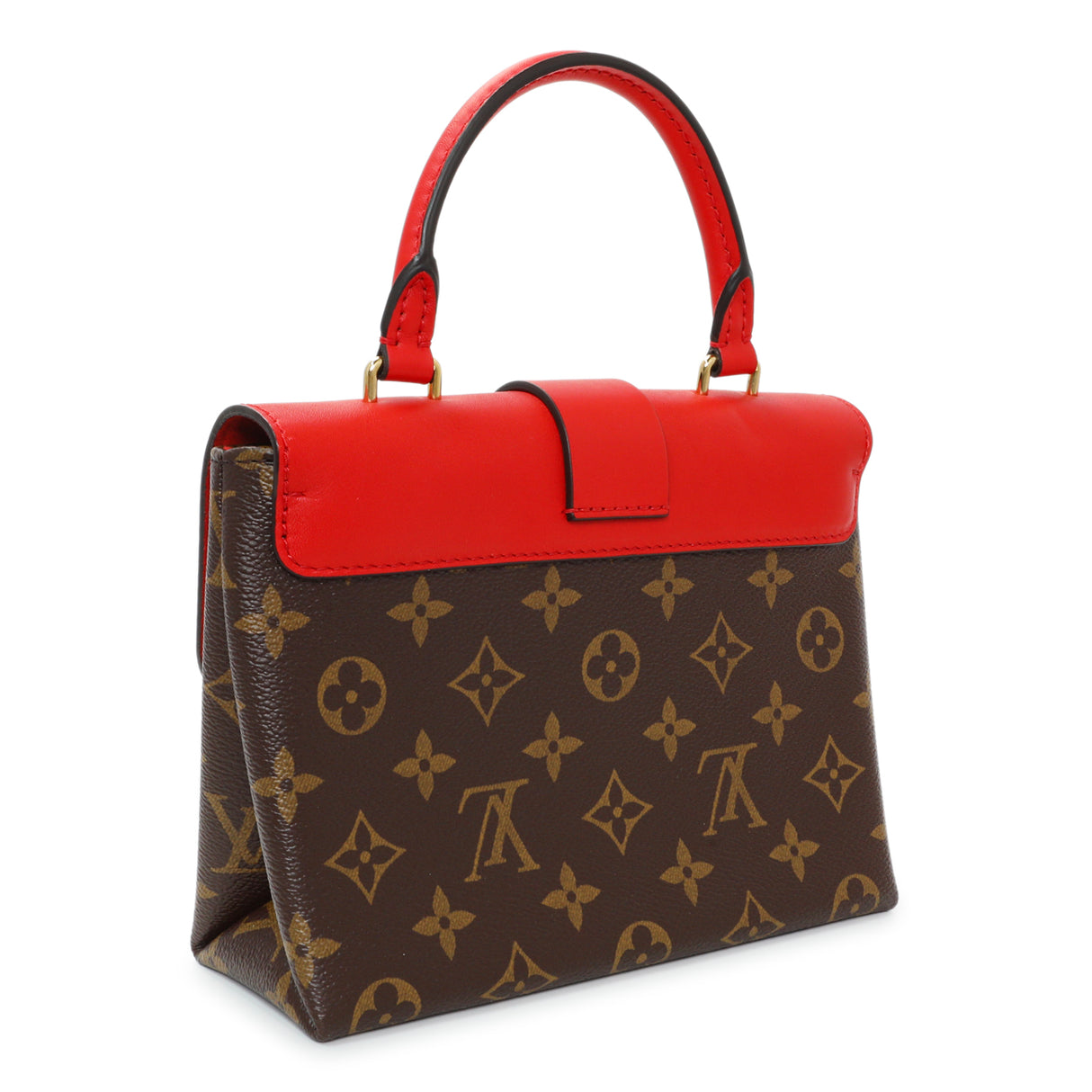 Louis Vuitton Monogram Coquelicot Locky BB Handbags Louis Vuitton