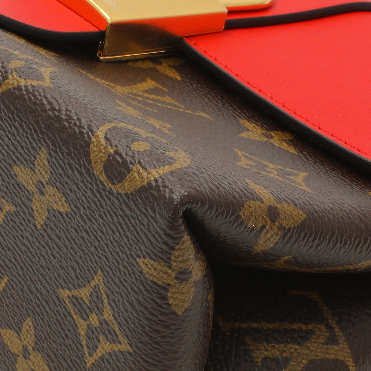Louis Vuitton Monogram Coquelicot Locky BB Handbags Louis Vuitton