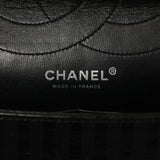 Chanel Black Metallic Striped 2.55 Reissue Double Flap 227