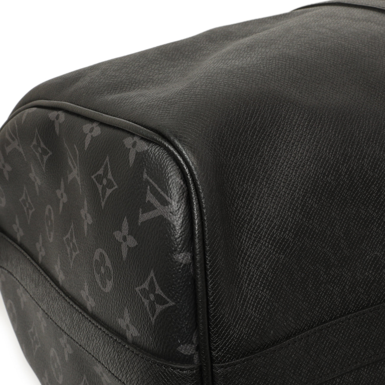 Louis Vuitton Black Taigarama Keepall Bandouliere 50 – Modaselle