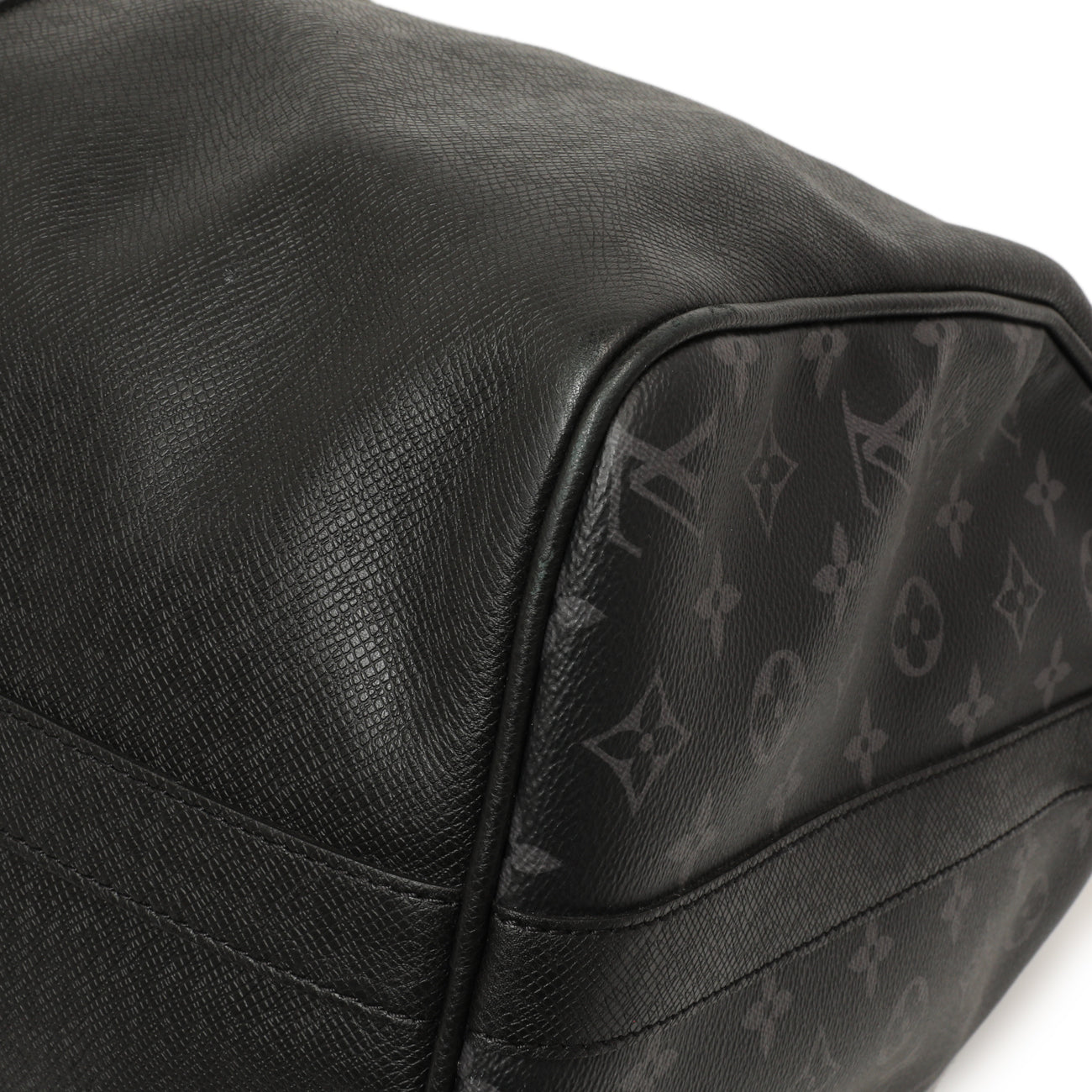 Louis Vuitton Black Taigarama Keepall Bandouliere 50 – Modaselle