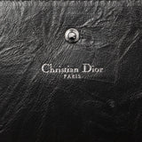 Christian Dior Black Patent Diorama Croisiere Chain Wallet